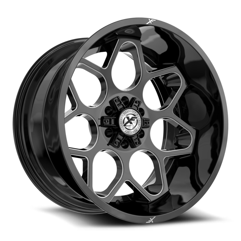 Gloss Black Milled