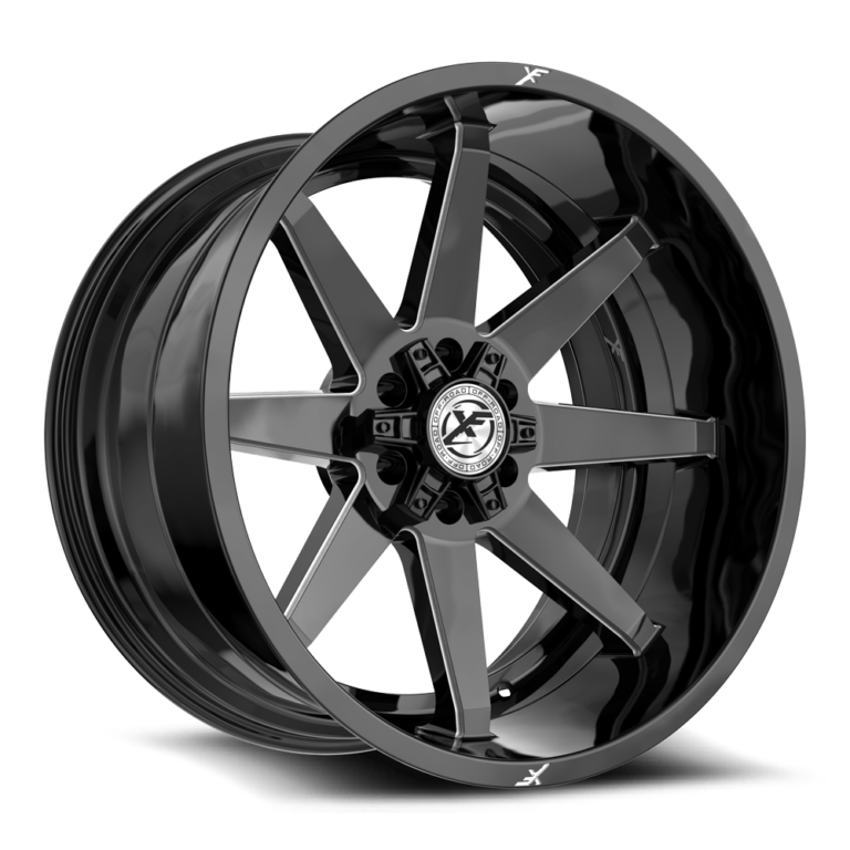 Gloss Black Milled