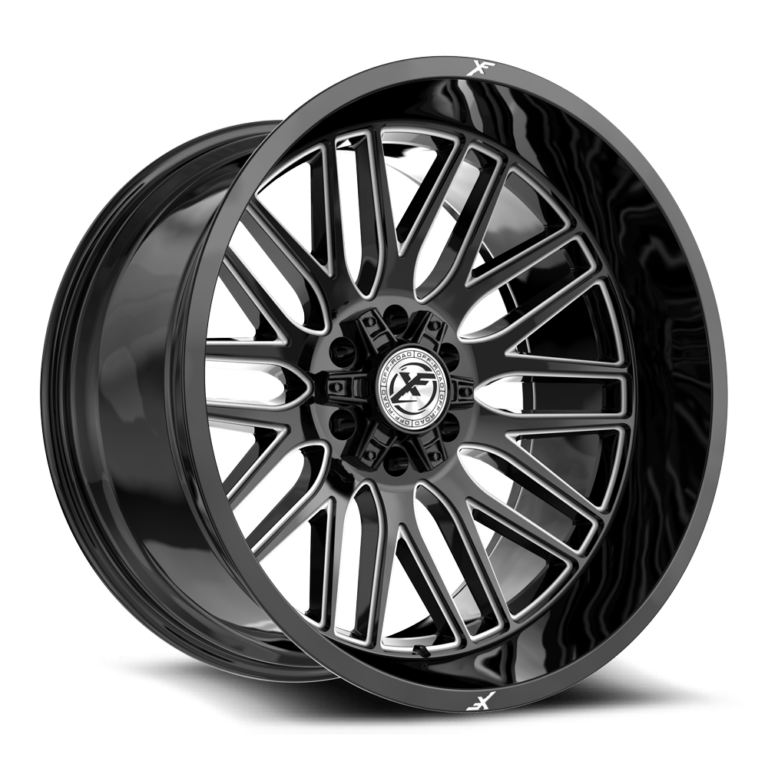 Gloss Black Milled